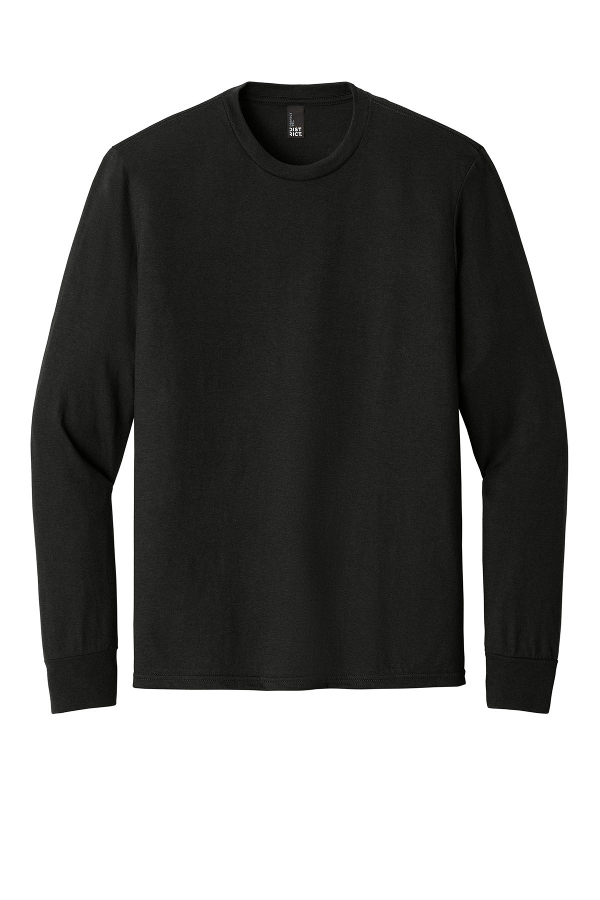 District Perfect Tri Long Sleeve Tee Adult Style DM132