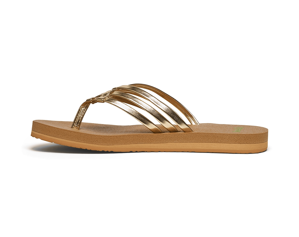 Thumbnail: Sanuk Yoga Sandy II Women's Crisscrossed Yoga Mat Sandals