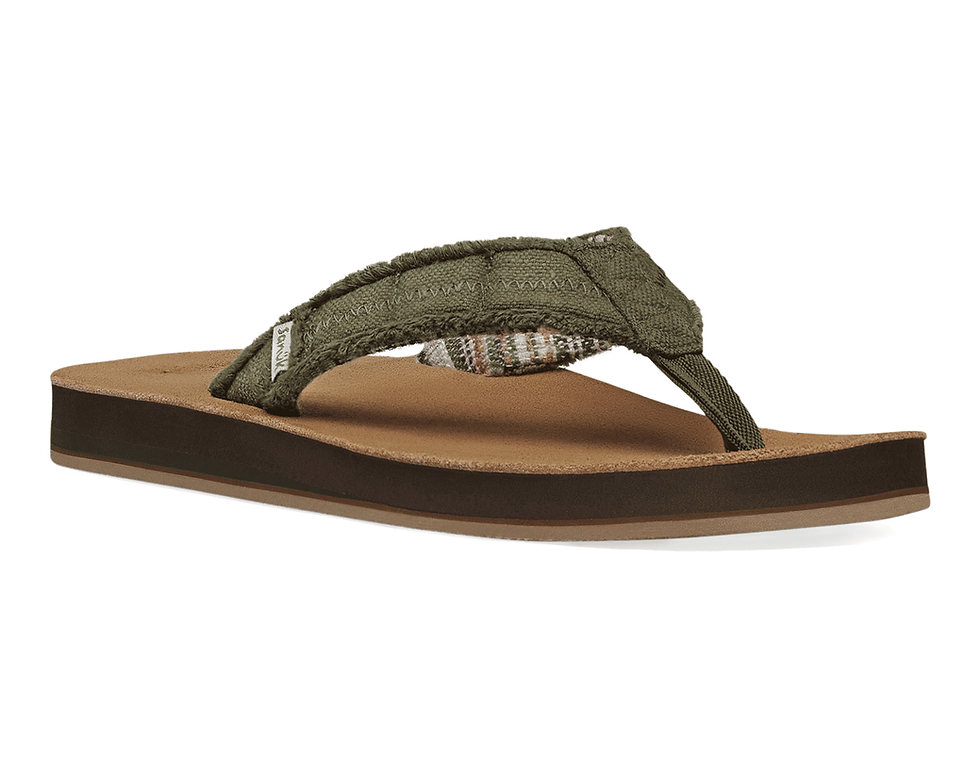 Thumbnail: Sanuk Fraid Not Soft Top Men's Flip Flops