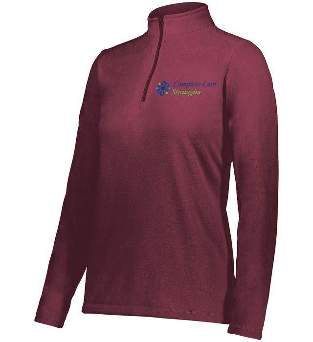 Thumbnail: Augusta Ladies Micro-Lite Fleece Quarter Zip Pullover