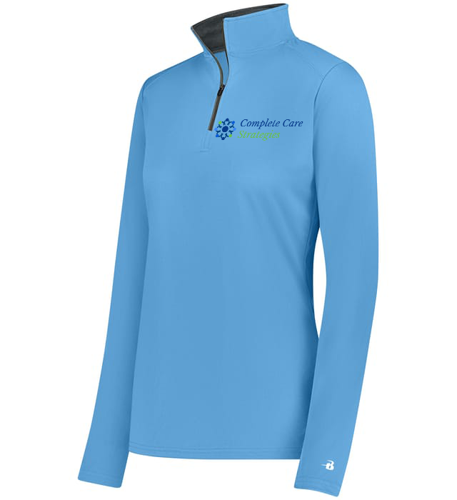 Thumbnail: Badger Sport Ladies B-Core Performance 1/4 Zip Pullover