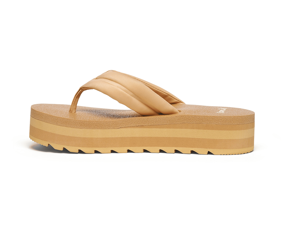 Thumbnail: Sanuk Yoga Puff-n-Stuff Women's Sandals Platform