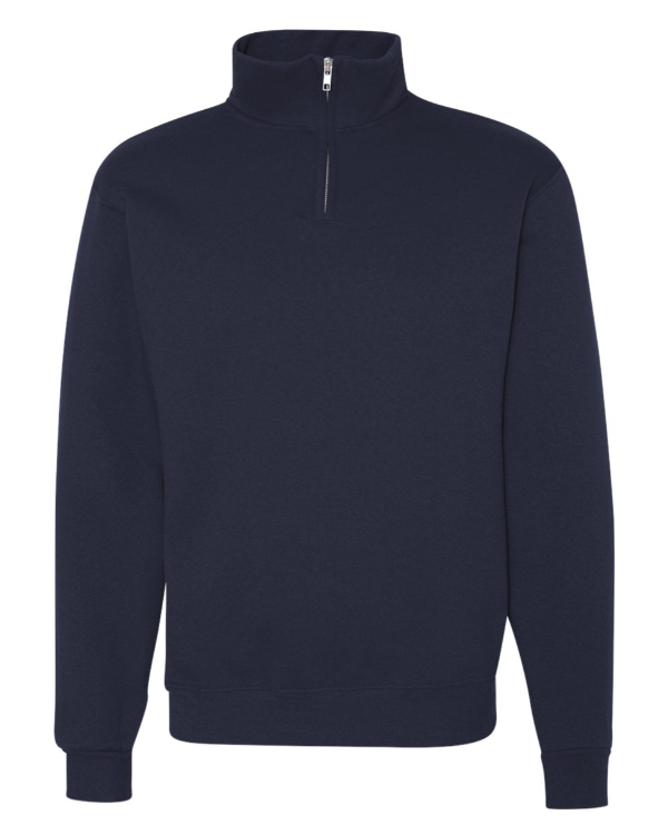 Thumbnail: JERZEES Unisex Nublend® Cadet Collar Quarter-Zip Sweatshirt