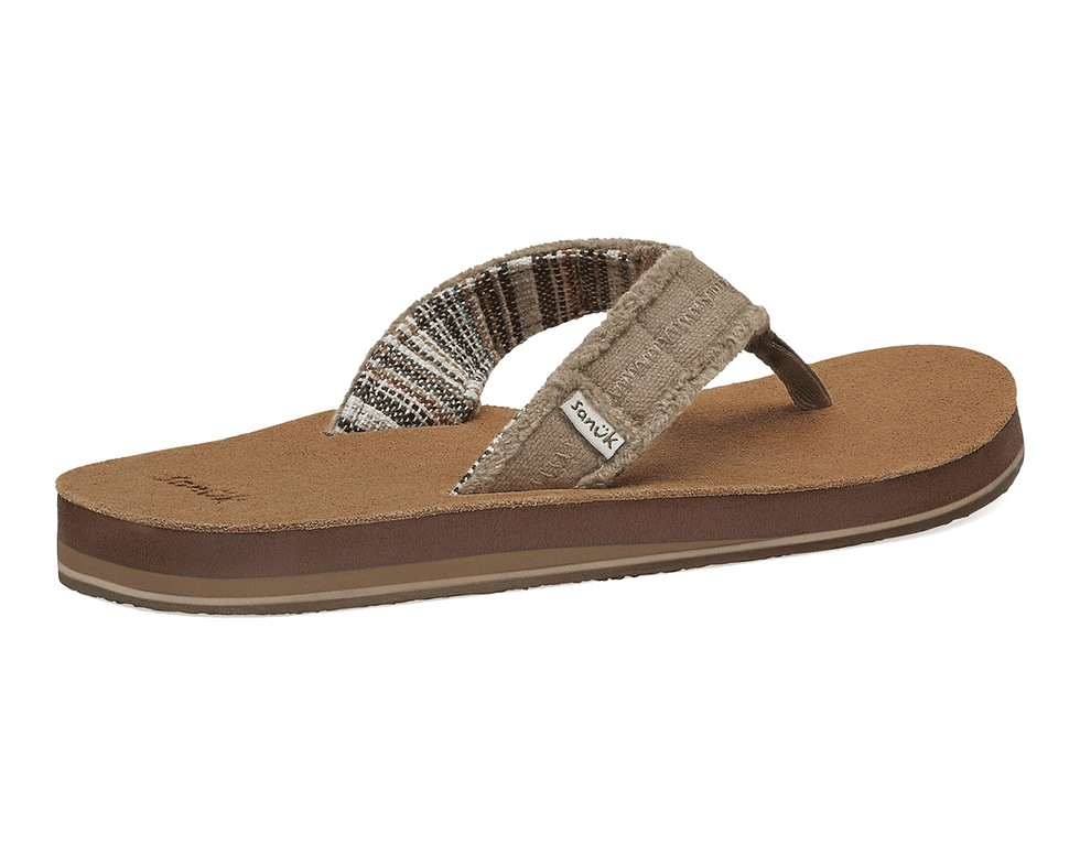 Thumbnail: Sanuk Fraid Not Soft Top Men's Flip Flops