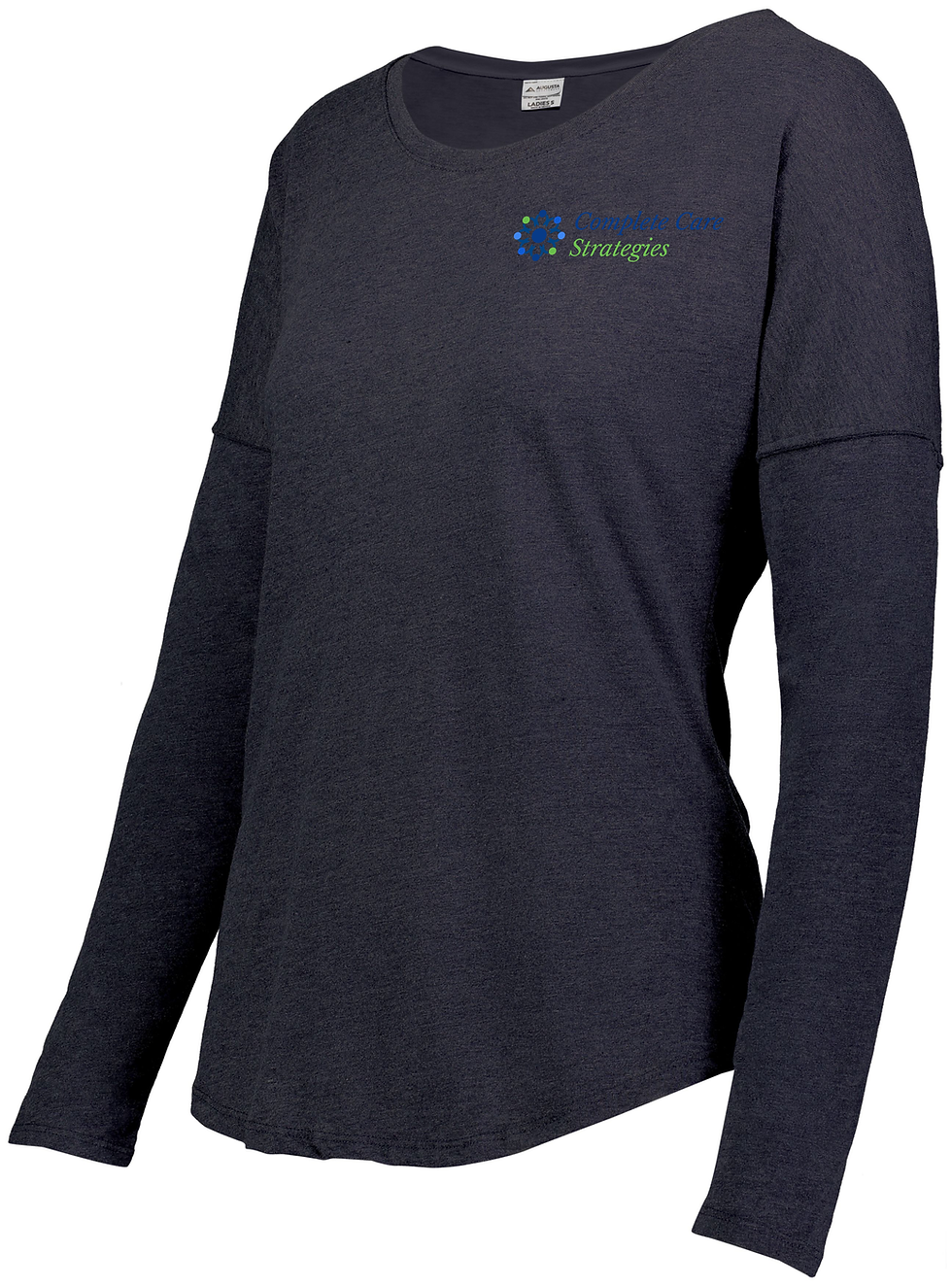 Thumbnail: Augusta Ladies Tri-Blend Long Sleeve Tee