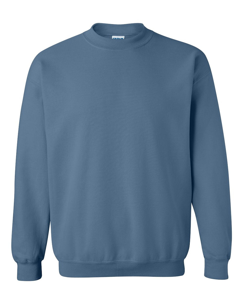 Thumbnail: Gildan 18000 Unisex Heavy Blend Crewneck Sweatshirt Soft Fleece Pullover