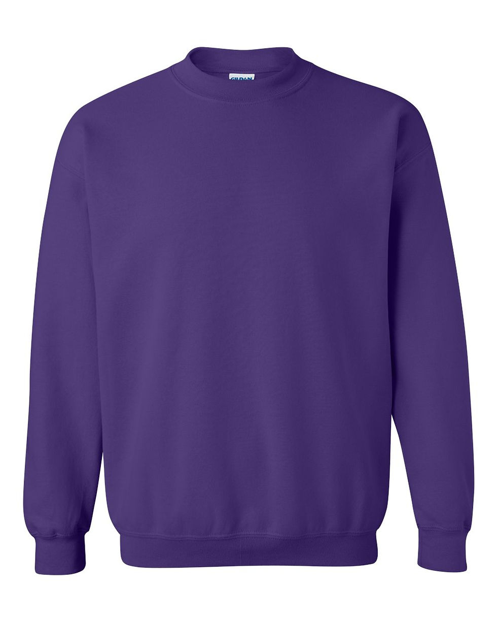 Thumbnail: Gildan 18000 Unisex Heavy Blend Crewneck Sweatshirt Soft Fleece Pullover