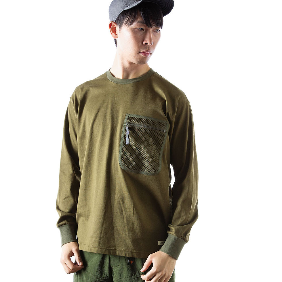 サムネイル： fox fire SCコットンT L/S  (Men's サイズM）