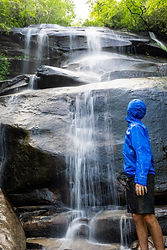 waterfall pisgah national forest asheville