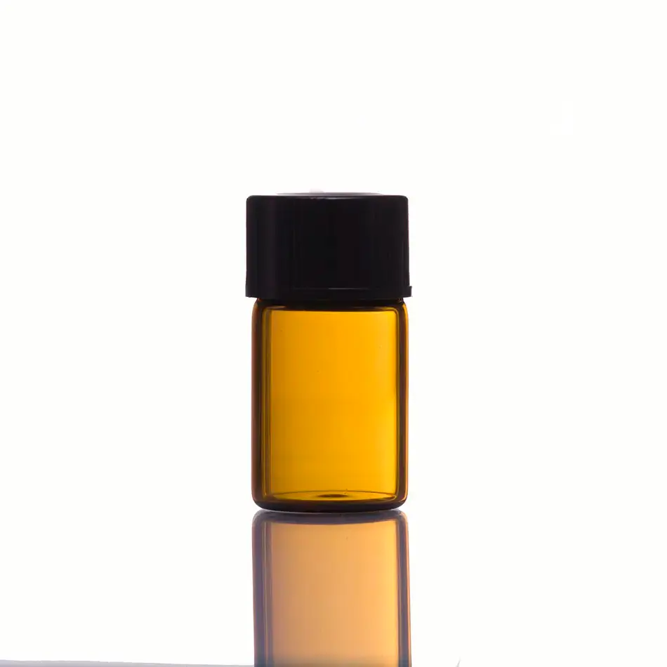 Sticla brună cu picurator, volum 2 ml – set 5 bucati