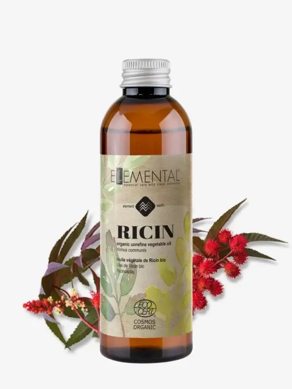 Ulei de Ricin Bio virgin, Ellemental, 100 ml