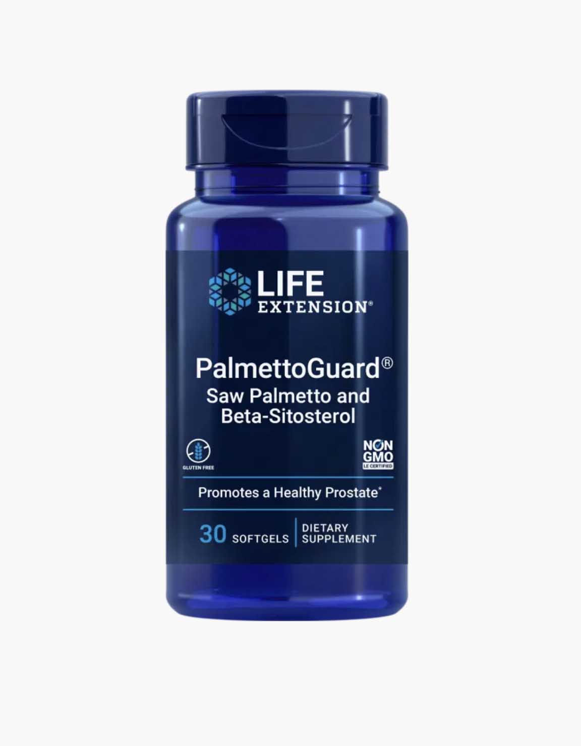 PalmettoGuard® Saw Palmetto cu Beta-Sitosterol Life Extension