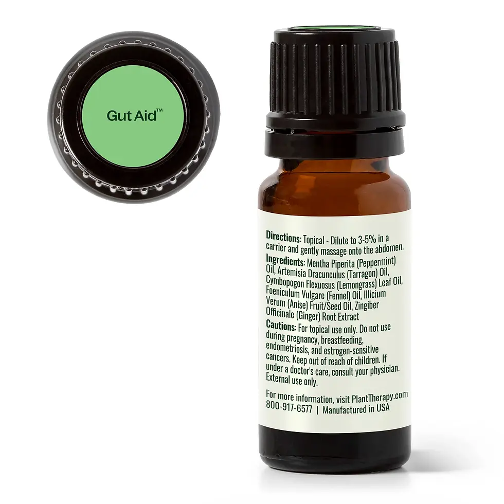 Miniatură: Gut Aid–Amestec de uleiuri esențiale pentru susținerea digestiei, Plant Therapy