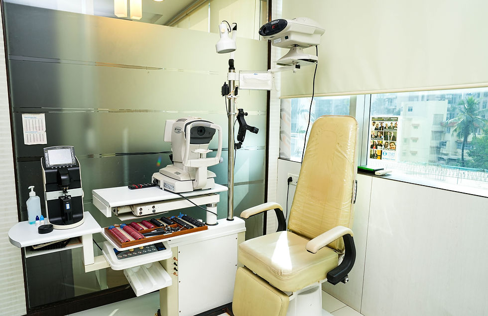 State-of-the-art eye care facility at I Sight Eye Care Mumbai with advanced diagnostic equipment