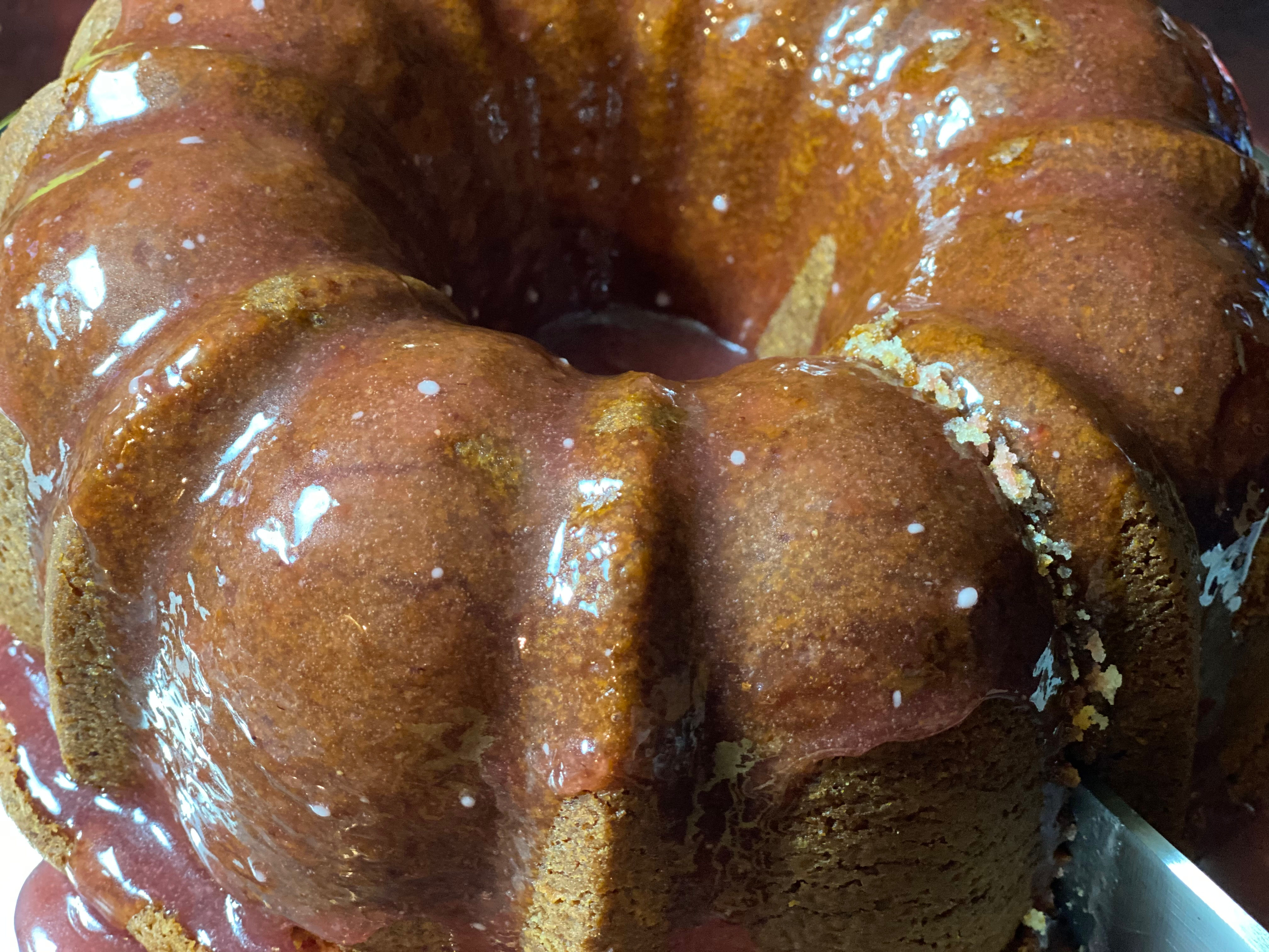 Strawberry Pearls -n- Swirls Pound