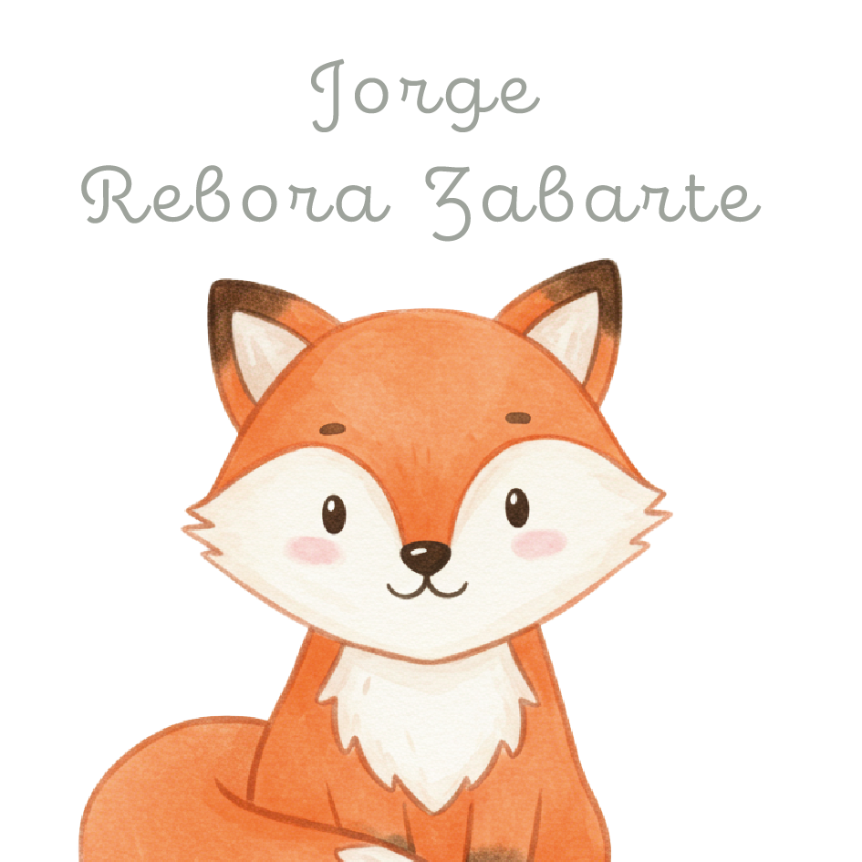 Zorro busto acuarela