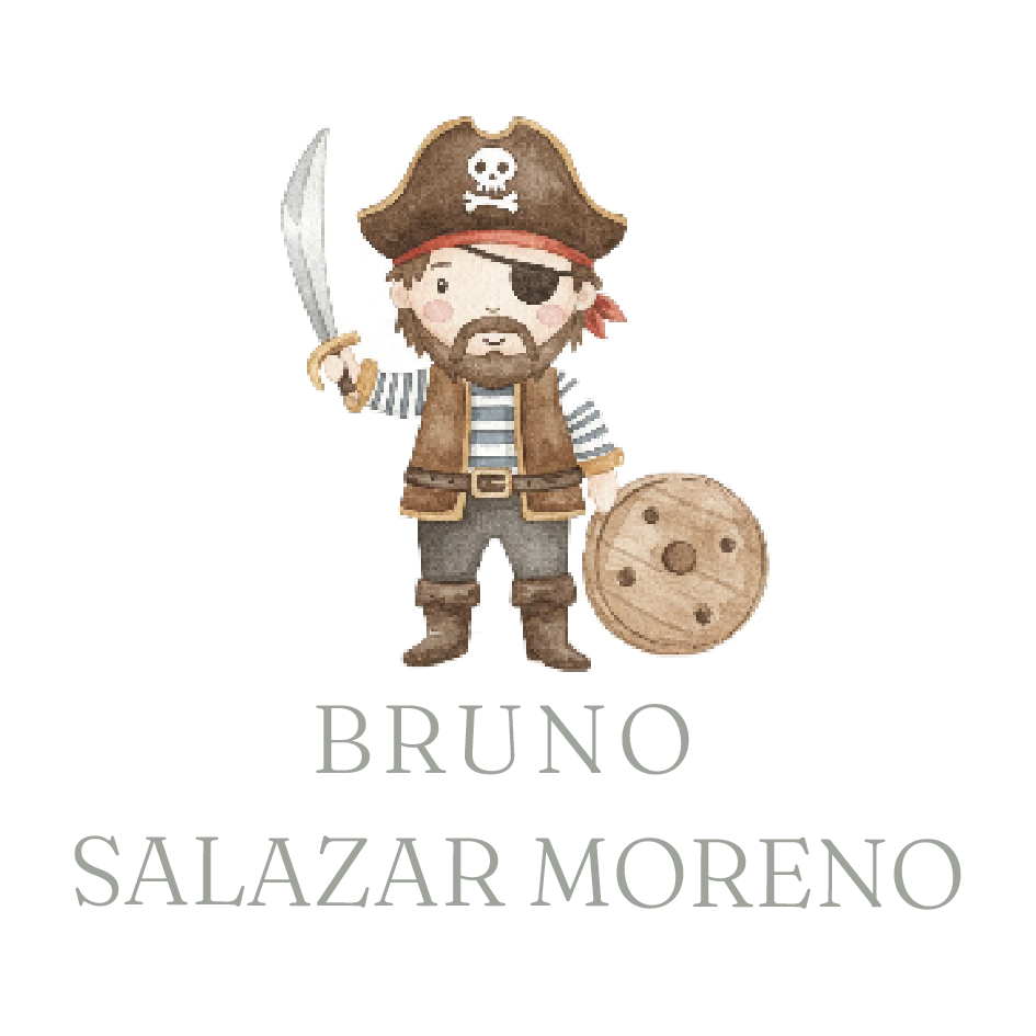 Llavero pirata náutico