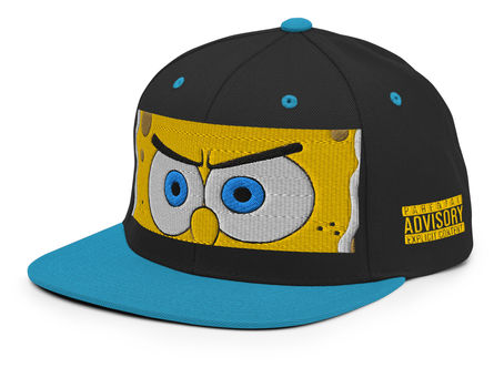 Unleash Your Wild Side with Our Hilariously Angry Eyes Snapback Hat - PARENTAL ADVISORY: Are You Ready for the Fun?