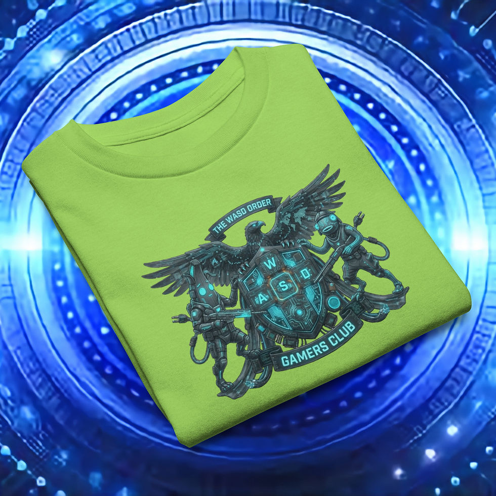 Thumbnail: W-A-S-D Club Gaming T shirt  YOUTH