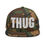 Thumbnail: THUG Bold Statement Classic Snapback Hat AK47 logo on the side