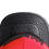Thumbnail: emboided usa flag red snapback hat with leather brim