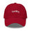 Thumbnail: LUCKY Minimalistic Embroidered Cap for Men and Women Sevens on the side