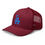Thumbnail: Blue LA Los Angeles Logo Embroidered Trucker Hat for Men & Women