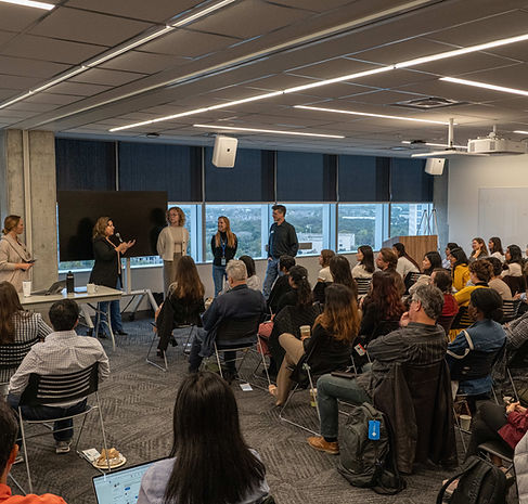 audience with panelists