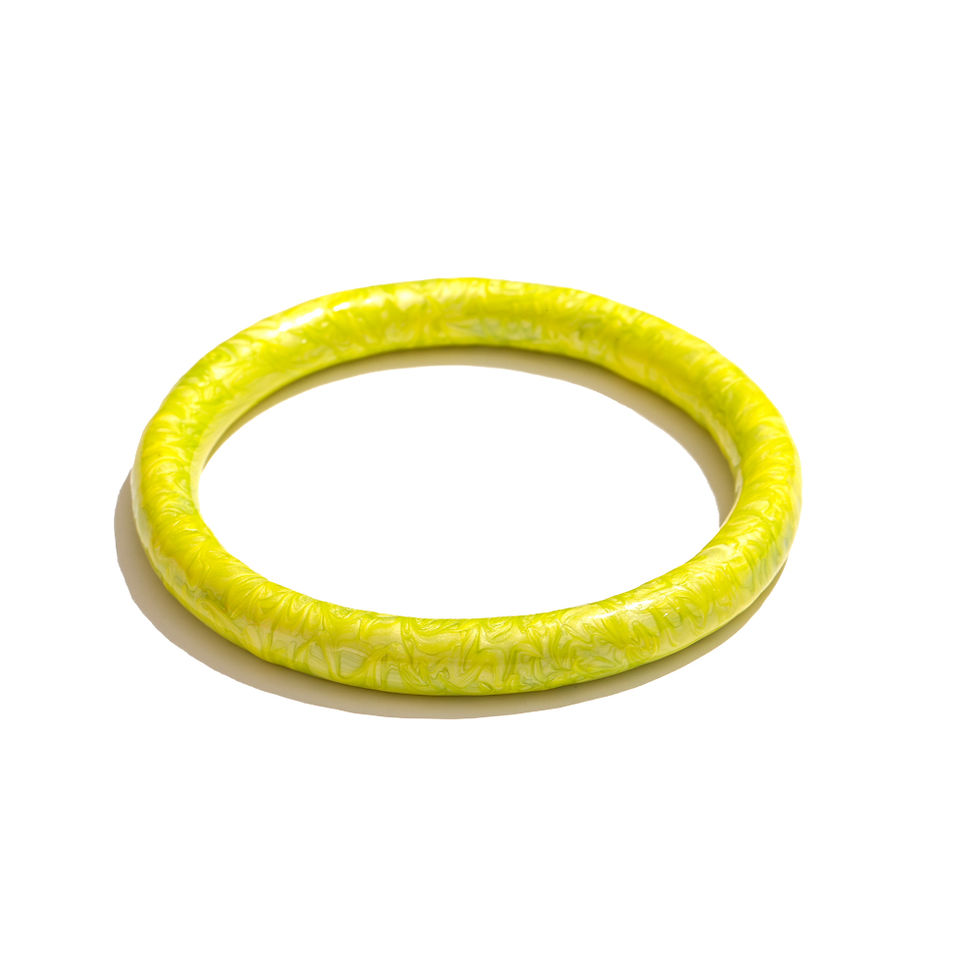 Thumbnail: Big Colorful Enamel Round Bracelet Bangle Waterproof Women Fashion St