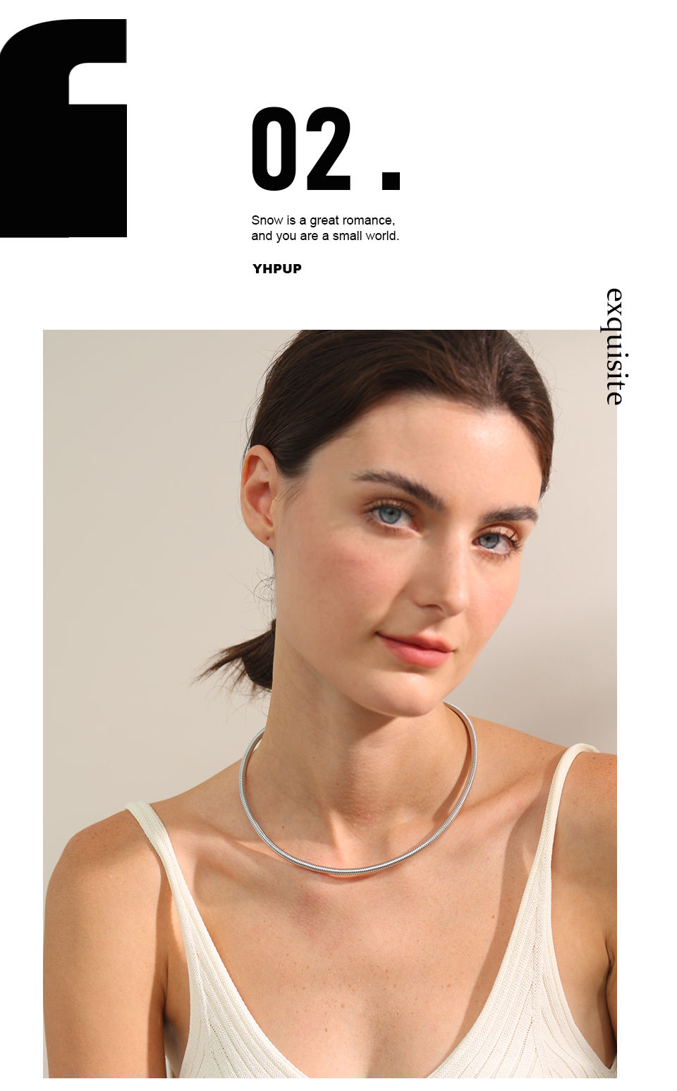 Thumbnail: Waterproof 18K PVD Plated Stainless Steel Collar Torques Necklace Fashion