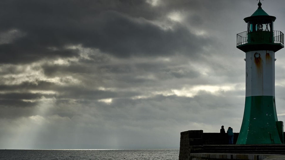 Leuchtturm Molenfeuer Sassnitz auf der Insel Rügen