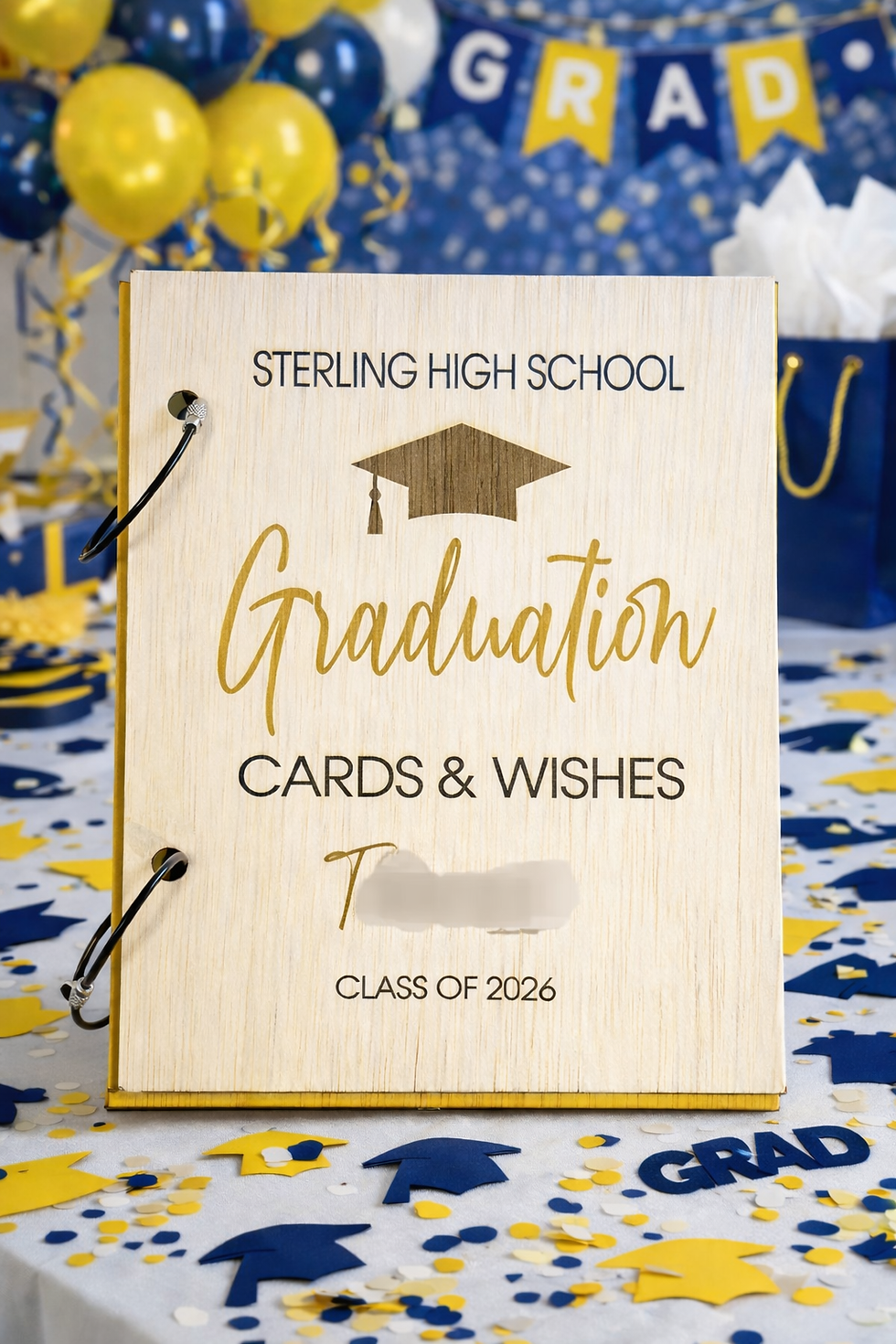 Thumbnail: Graduation card holder || memory keeper || grad gift 