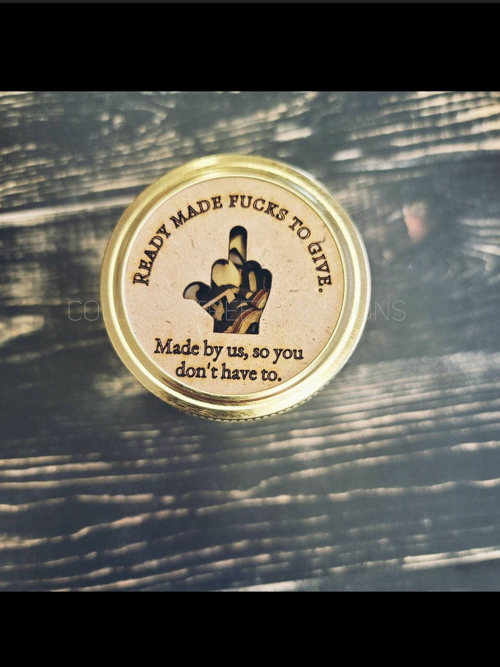 Jar of Fucks Gift Jar// fuck it // Gag gift// adult humor// my last fuck