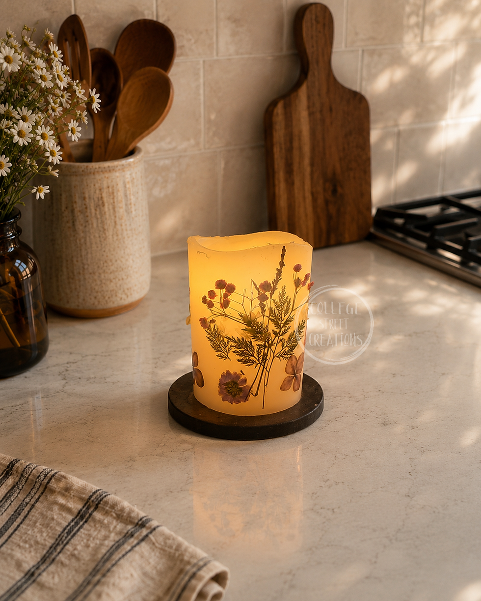 Thumbnail: Freeport- Janey's Lounge- Pressed flower Workshop May 31 @ 10:30 am
