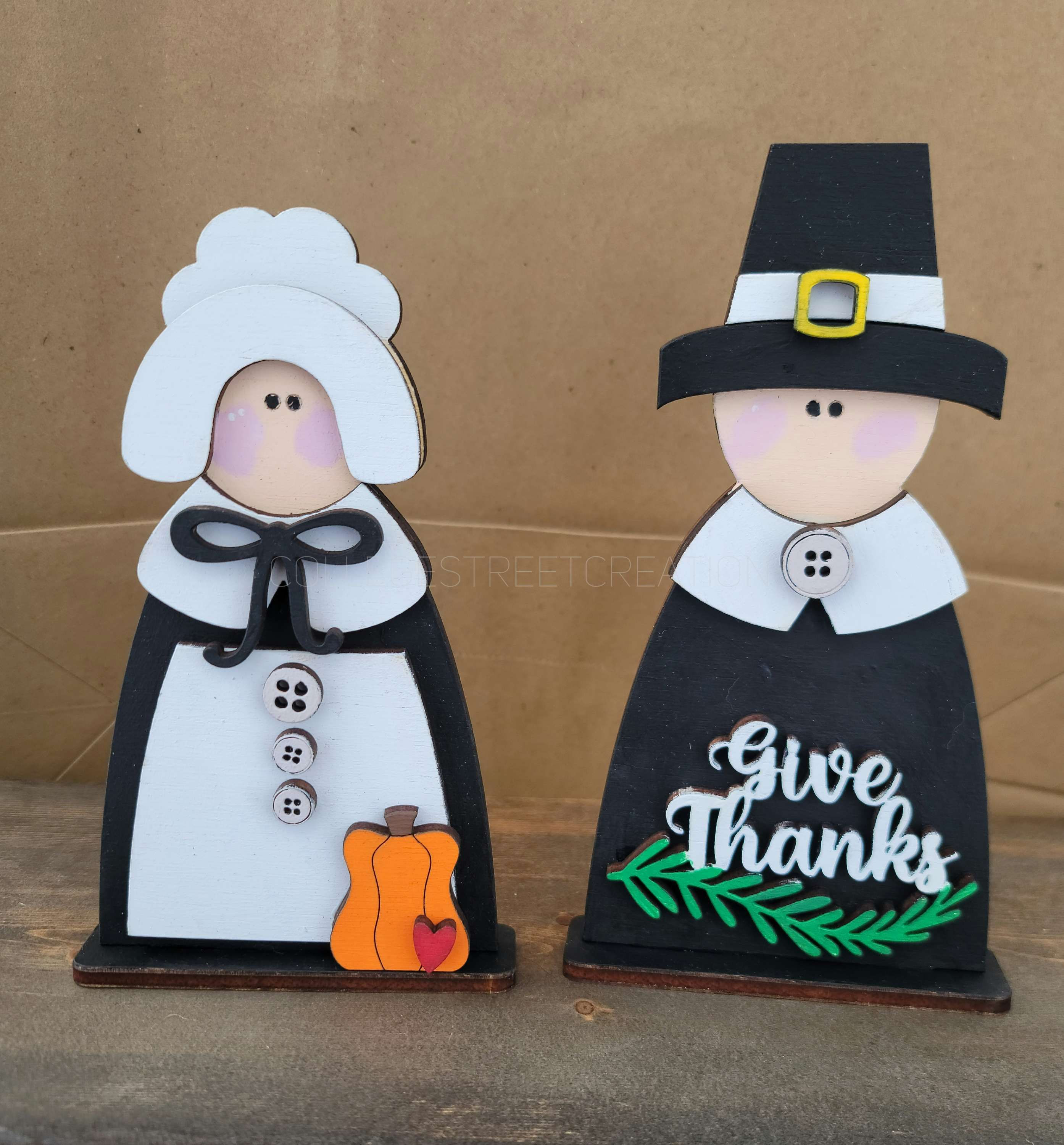 Give thanks primitive pilgrim set