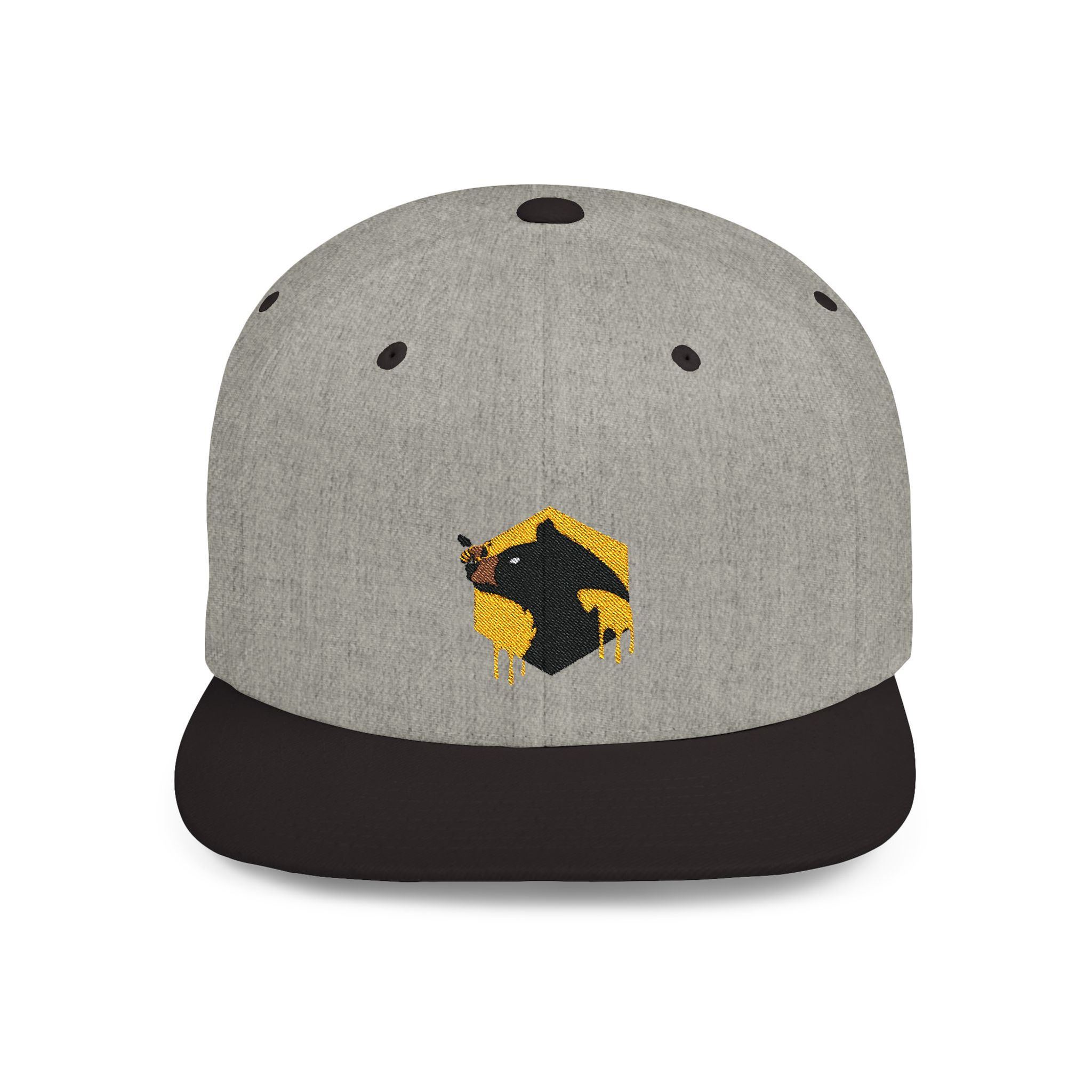 A&A Honey Co. Emblem Flat Bill Snapback