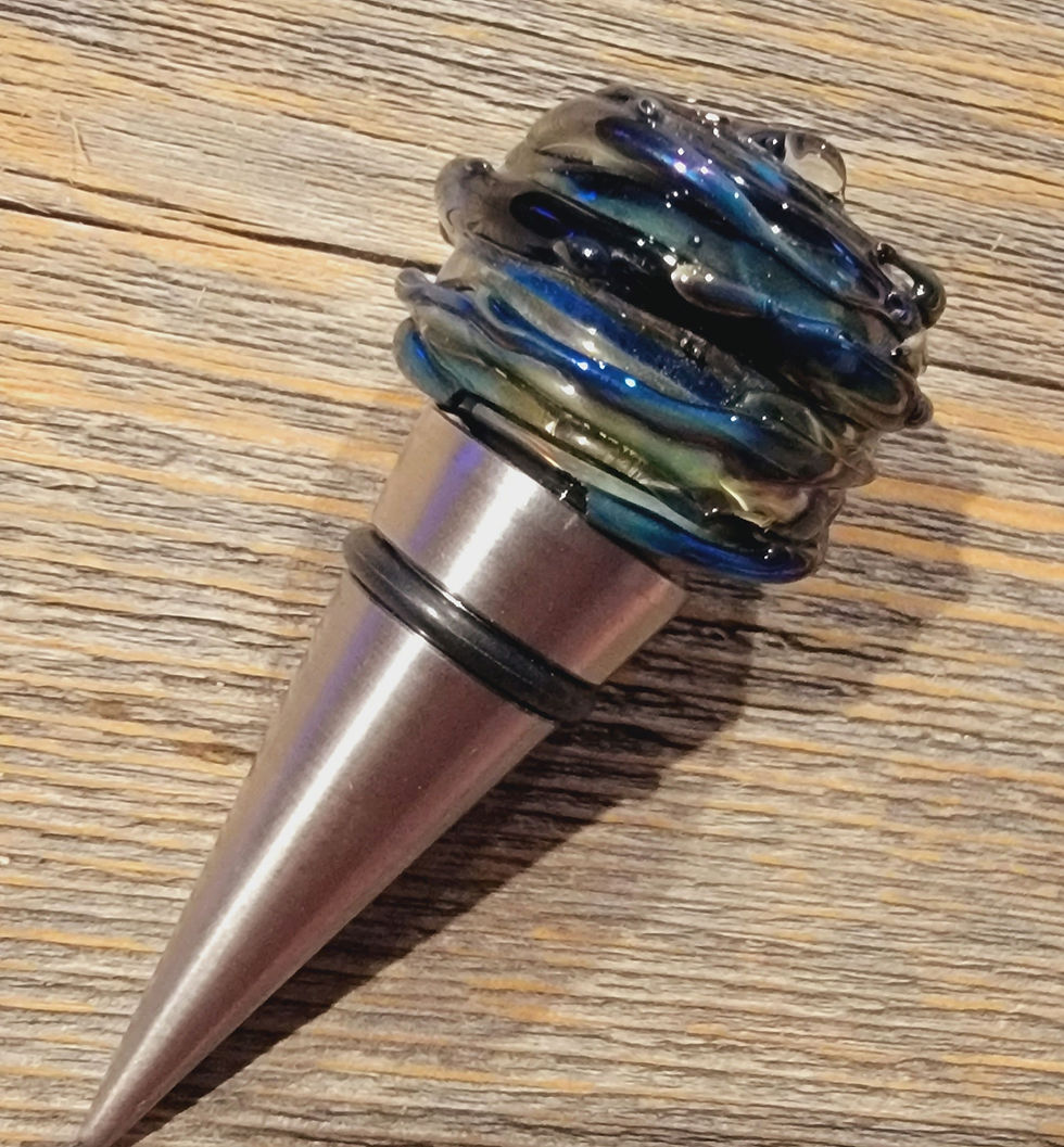 Thumbnail: Iridescent Night Bottle Stopper