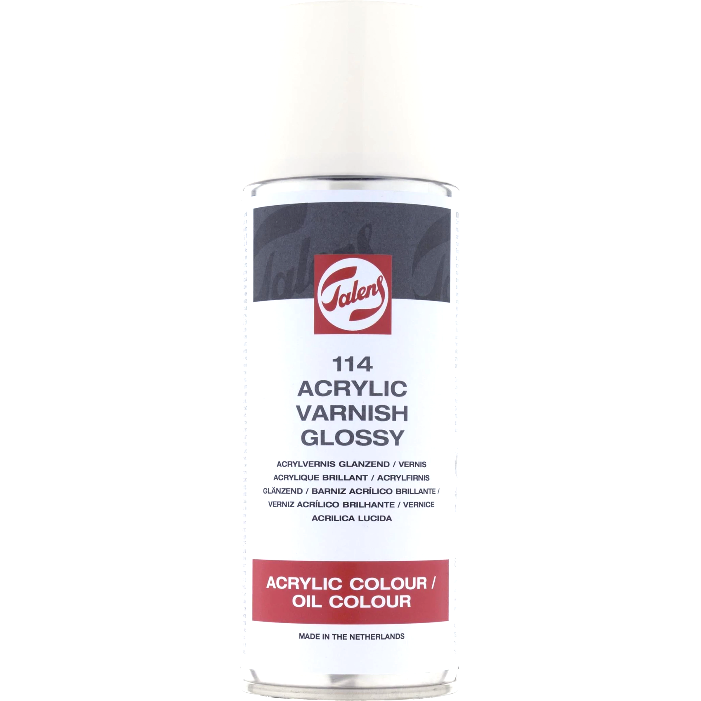 Acrylic Varnish Glossy 114 Spray Can 400 ml