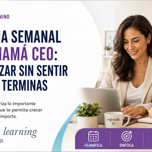 Aprende a organizar tu emprendimiento, definir prioridades y construir sistemas para hacer crecer tu negocio sin descuidar a tu familia.