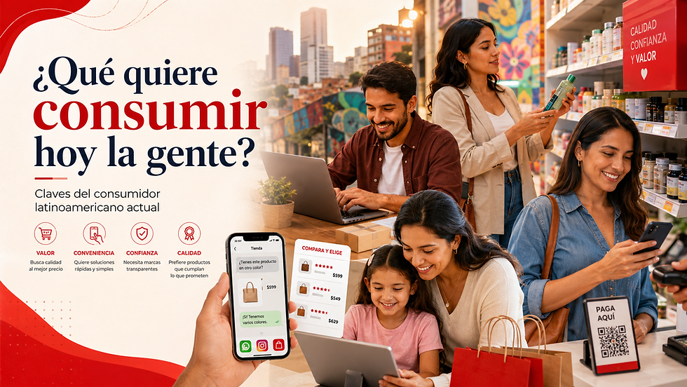 El consumidor latinoamericano cambió: quiere ahorrar, pero no está dispuesto a renunciar a la calidad
