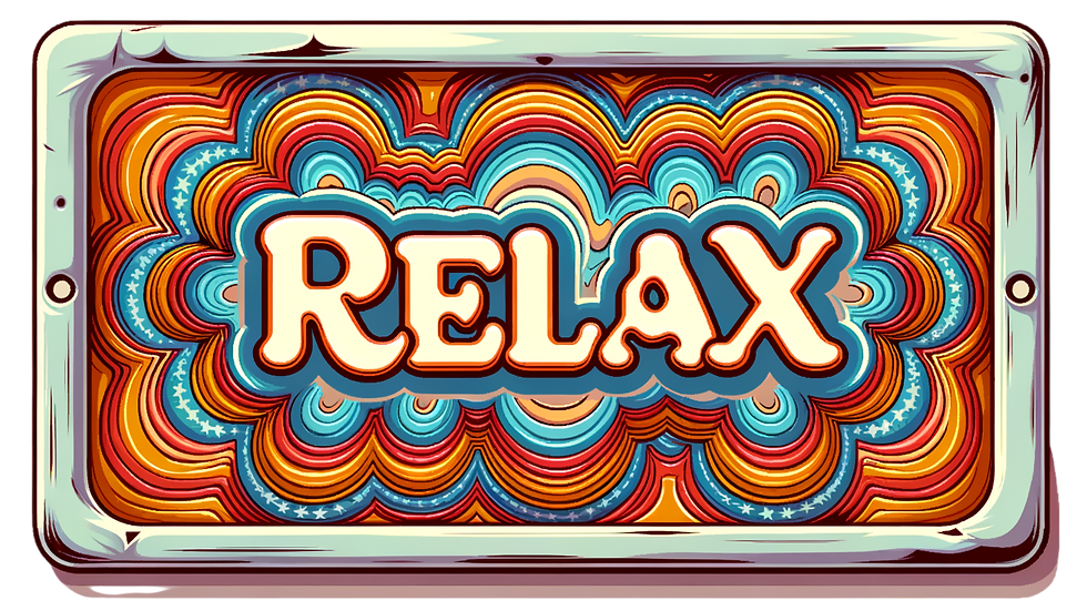 Trippy Hippie relax Icon