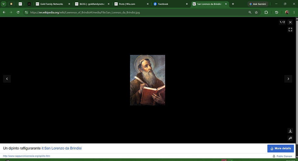 https://en.wikipedia.org/wiki/Lawrence_of_Brindisi#/media/File:San_Lorenzo_da_Brindisi.jpg