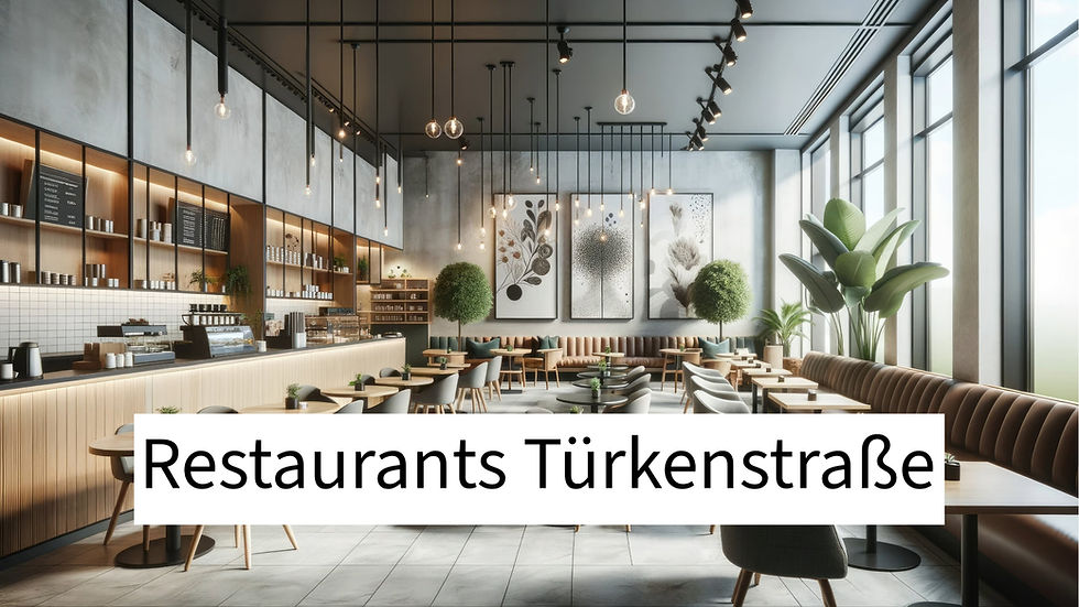 Die 10 besten Restaurants der Türkenstraße in München - Ein kulinarischer Rundgang