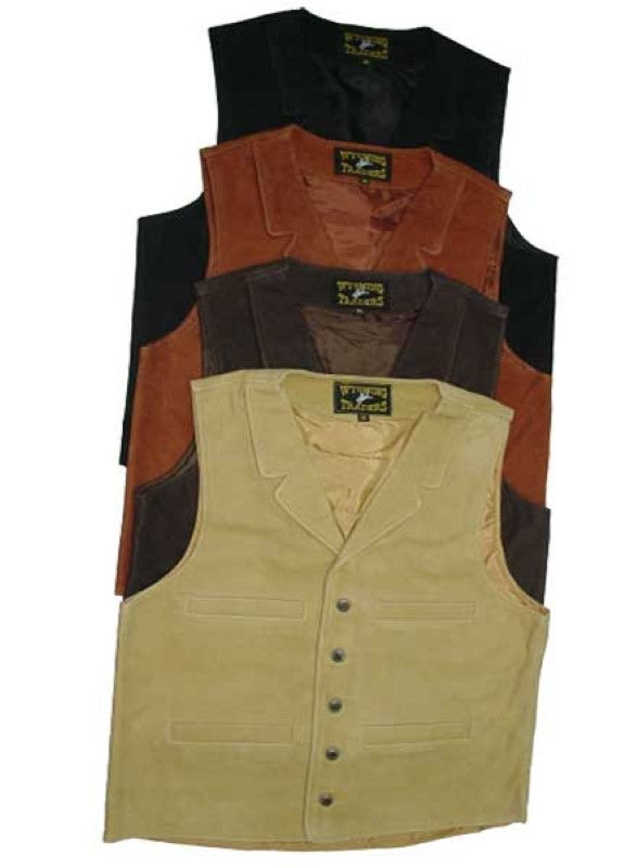 Thumbnail: Buffalo Leather Vest