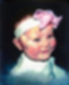 painting of baby