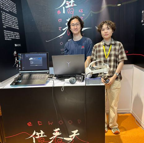 VR game in ACGHK - Echo of Spring 