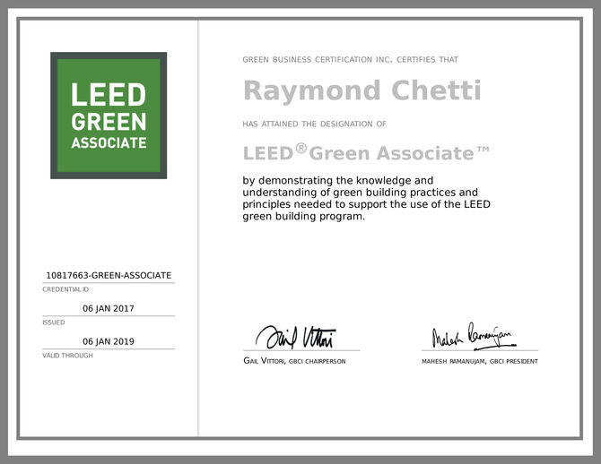 Thoughts on achieving LEED Green Associate & applying LEED moving forward