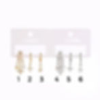 Gold or Silver Huggie Crystal Earrings | Silver or Gold Plated