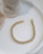Ada Gold Crystal Bracelet | Gold Plated