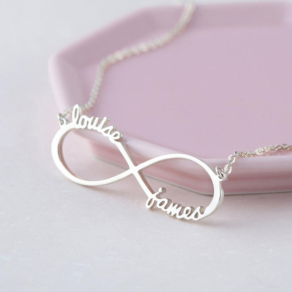 Thumbnail: Infinity Name Necklace | Stainless Steel